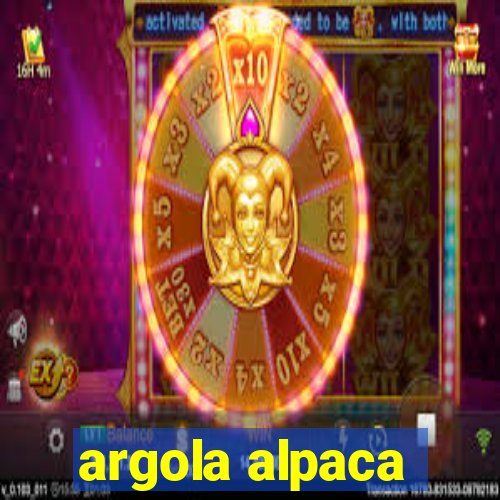 argola alpaca